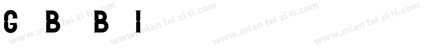 GOSH Brave Bold Italic字体转换